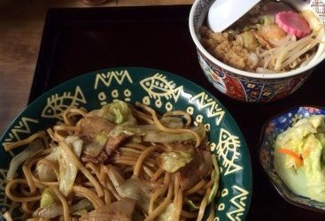 黒石つゆ焼きそば(秋元食堂)